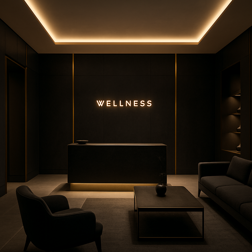Premium Coive Wellness lounge interior